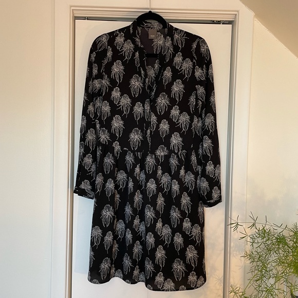 Flower Bud Shift Dress - ICHI - Picture 3 of 13